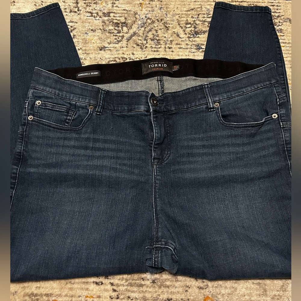 Torrid Women's Deep Blue Jeggings